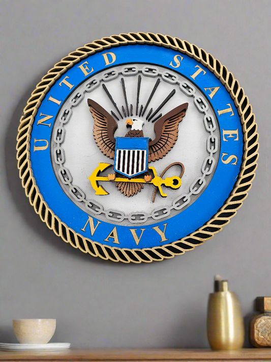 U.S. Navy - Themed Decorative Wall Plaque